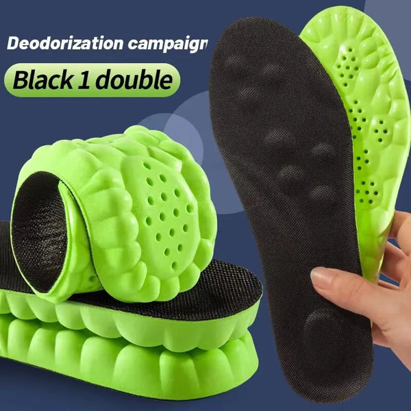 Soft Shoe Insoles with Shock Absorption Cushions
